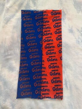 Florida Gators UF Face Mask Neck Gaiter - Blue & Orange